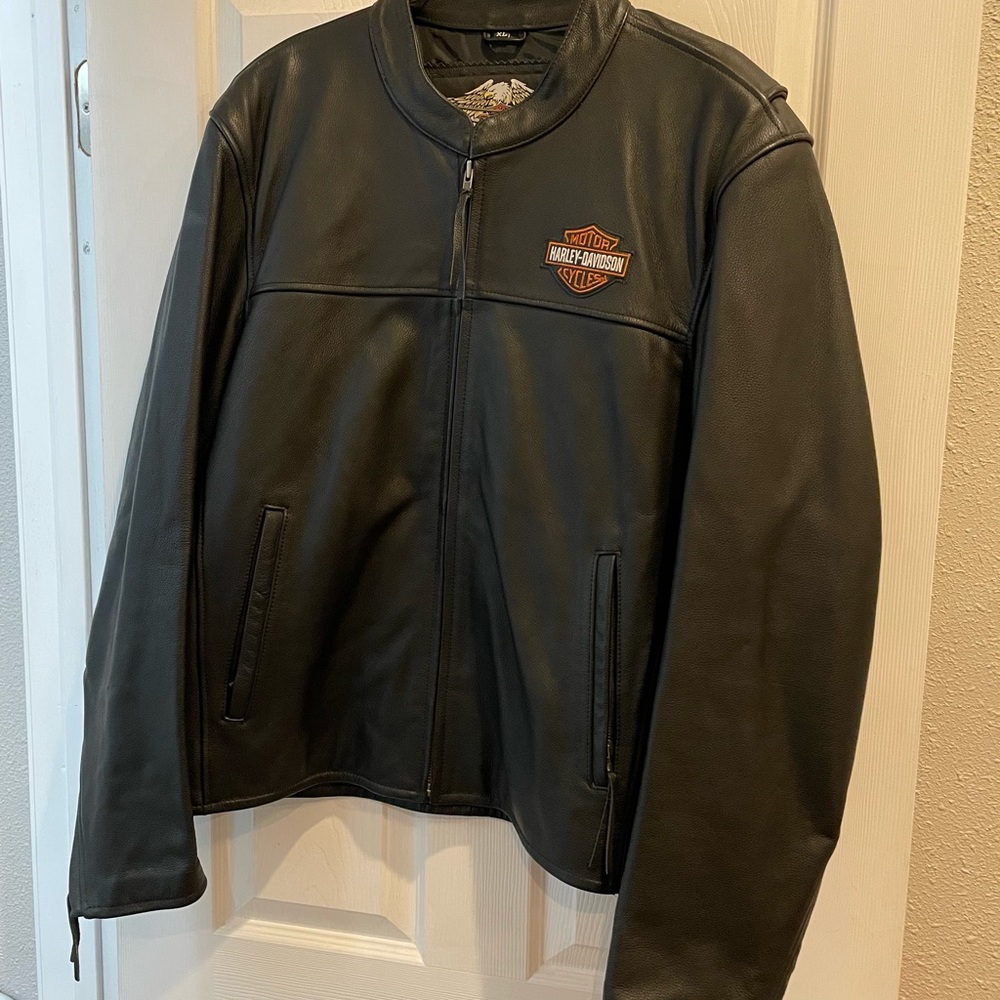 Harley Davidson leather riding jacket XL